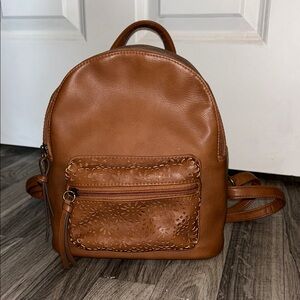 Small Brown Backpack